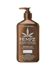 Hempz Vanilla Lux Herbal Body Moisturizer 17 oz. with Niacinamide, NEW LOOK