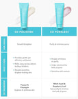 TULA Skin Care So Poreless Exfoliating Blackhead Scrub - Powerful and Gentle Exfoliation, Refreshing and Smoothing, Contains Probiotic Extracts, Volcanic Sand, Pink Salt, and Witch Hazel, 2.89 oz.