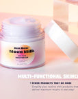 Moon Milk Snail Mucin Moisturizer Gel Cream 3.52 Oz - Blue Light Skin Defense - Korean Snail Mucin Serum Cream that Replenishes Moisture & Leaves Skin Brighter, Plumper, Soothed & Smooth - 2 Pack