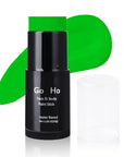 Go Ho Amazon Green Face Paint Stick,Water Based Washable Face Paint Makeup Stick,Non-toxic Full-coverage Cream Body Paint for Adults Children Halloween Cosplay SFX Hulk Gamora Makeup