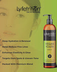 Lyfetrition Vegan Youth | 12 Fl oz Large Bottle | Anti-Aging And Wrinkle Serum | (Skin and Face Formula).