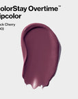 Revlon Liquid Lipstick with Clear Lip Gloss, ColorStay Overtime Lipcolor, Dual Ended with Vitamin E, 500 Limitless Black Cherry, 0.07 Fl Oz