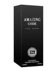 Hybrid & Company Amazing Code For Men Pour Homme Eau de Toilette Vaporisateur Natural Spray 3.4 Fl Oz
