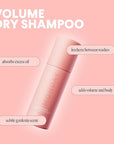 MONDAY HAIRCARE VOLUME Dry Shampoo with Collagen, oil-absorbing ideal for Thin & Fine Hair 50ML (3 Pack)