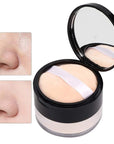 Sonew Makeup Finish Loose Powder, Oil Control ing (02#Ivory White) 15g