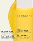 Farmacy Hydrating Essence - Hydrating Honey Milk Toner + Facial Essence to Soothe, Moisturize and Strengthen Skin Barrier - Preps Complexion for Skincare Products or Makeup Application (50ml)