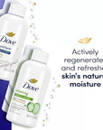 Dove Body Wash Travel Essentials Variety 2-Pack – Refreshing Cucumber & Green Tea + Deep Moisture Nourishing Body Washes, 3 Oz Ea