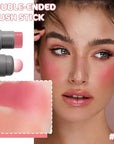 Cream to Powder Blush Stick, High Impact Color, Moisturizing Face Makeup (03#, 1 Count (Pack of 1))