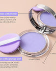 Lavender Matte Setting Powder, Oil Control Smooths Facial (Purple, 0.) 38oz