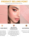 Kaely Pot Concealer Full Coverage Set,under Eye Brightener ojeras 04