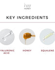 Hey Honey Good Morning Honey Silk Facial Serum | Anti-Aging Vitamin C & Hyaluronic Acid Serum for Radiant Skin Boosts Glow, Smooths Fine Lines, Strengthens Skin Barrier | 1 oz