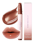 Nature Republic HONEY MELTING LIP (20 ROSE BROWN) SOFT LIP STICK, Hydrating Gloss, Moisturizing balms, Sheer tint, Shine & Nude, Glowy Finish, korean make up