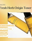 NACIFIC Fresh Herb Origin 4 Pieces Skincare Set – Hydrating Toner, Antioxidant Serum, Moisturizing Cream, Mist Serum – Korean Skincare for Glowing, Healthy Skin