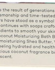 Yardley Creamy Coconut Bath Bar, 4.25 oz Pack of 8