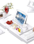 Artmalle bathtub caddy tray -