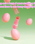 Lip Smacker Bunny Lip Balm, Moisturizing & Hydrating Lip Care, Fun & Collectible Easter Gift for Kids & Lip Balm Lovers - Strawberry