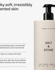 Salt & Stone Body Lotion for Women & Men| Scented Daily Body Lotion | Hydrates, Nourishes & Softens Skin | Restores Dry Skin | Fast-Absorbing | Cruelty-Free & Vegan (450 ml) (Santal & Vetiver)