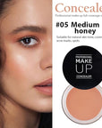 Kaely Pot Concealer Full Coverage Set,under Eye Brightener ojeras 05