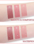 BINGBRUSH Crayon Matte Longwear Lipstick Pack Set,Moisture Smooth Color Stick Ultimate Lip Crayon for Makeup Collection - Waterproof Velvet Lipgloss (3pcs 01#&03#&07#, 3 Count (Pack of 1))