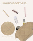 Telena puffer makeup bags for