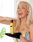 b.tan Self Tanner Bronzing Mist | Fast, 1 Hour Express Sunless Tanning Spray, No Fake Tan Smell, Dark Bronzing Glow, Face & Body, No Added Nasties, Vegan & Cruelty Free, 7 Fl Oz