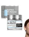 Snail Mucin 92% Moisturizer Daily Face Gel Cream, Hydrating Repair Face Gel Cream, Advanced Snail 92 All In One Cream for Dry & Sensitive Skin, All Skin Types 50g / 1.76oz