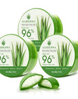 Aloderma Organic Aloe Vera Gel for Face Made within 12 Hours of Harvest, 96% Pure Aloe Vera Gel for Skin, Scalp, & Hair, Soothing Aloe Face Moisturizer, Multipurpose, Hydrating Aloe Gel, 7oz, 3-Pack