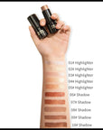 MIELIKKI 2Pcs Cream Contour Stick Makeup, Highlighter Stick