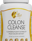 Coco March Colon Cleanse - Dietary Supplement, Cleansing Plant Extracts, Mild Colon Cleanse - Gluten Free, Dairy Free, Soy Free, Keto Friendly, Paleo Friendly, 60 Veg Caps - 15 Servings
