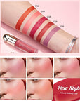 5Pcs Soft Liquid Blush Makeup, Beauty Blush Makeup for Cheek
