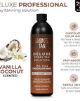 Bronze Tan Dark Spray Tan Solution – Professional Airbrush Tanning Liquid for Spray Tan Machines – Sunless Self-Tanning Formula for Salon & Home Use – Streak-Free, Natural Bronze Glow, 250ml