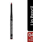 Rimmel Lasting Finish Exaggerate Automatic Lip Liner - Rich, Smooth Formula for Long Lasting Lip Looks - 45 Epic Burgundy, .01oz