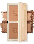 Jouer Sunswept Bronzer Duo 2 Complementary Shades Velvety Formula Matte & Shimmer Shades Vitamin E Talc, Paraben, Gluten & Cruelty Free