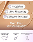 Fièra Luxury Concealer & Foundation with Anti-Aging Ingredients - Full Coverage for Dark Circles, Wrinkles, Fine Lines, and Spots, All-Day Wear For Mature Skin - Neutral Beige, 0.5 FL. OZ. / 15 ML