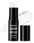BOBISUKA White Face & Body Paint Stick Water-Based Washable Face Paint Makeup Stick for Halloween Clown, Joker, Skeleton, Zombie, Mime, Cosplay, SFX, Sports Eye Black & Costume Party