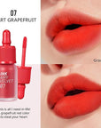 Peripera Ink Airy Velvet Lip Tint | High-Pigmentation, Lightweight, Soft, Moisturizing, Not Animal Tested (07 HEART GRAPEFRUIT (NEW))