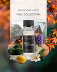 Scentiment Diffuser Oil - Cedar Leather Fall Collection | Aromatherapy Home Fragrance | Luxurious Scent with Lemon, Jasmine Sandalwood, Amber, Lavender, Vanilla, & Musk (50ml)