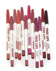 Waterproof Lip Liner Pencil, Pack of 12