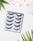 Ardell Demi Wispies False Eyelashes Multipack – Natural Lashes Wispy with Invisiband for Lightweight Comfort, 6 Pairs x 2 Pack