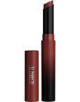 Maybelline Color Sensational Ultimatte Matte Lipstick, Non-Drying, Intense Color Pigment, More Cedar, Deep Rust Brown, 1 Count
