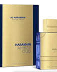 Al Haramain Amber Oud Blue Edition Eau De Parfum Spray 60ml (2.0 oz) - Long-Lasting Men’s Cologne with Amber & Sandalwood, Arabian Perfume for Men, Premium Fragrance