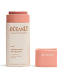 ATTITUDE Oceanly Plastic-Free Lightweight Blush Stick, Titanium Dioxide-Free, EWG Verified, Vegan & Cruelty-free Makeup, Rose, 0.3 Ounces
