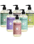 MRS. MEYER'S CLEAN DAY Liquid Hand Soap 6 Pack Variety, 12.5 OZ Each, 1 CT