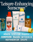 Vacation Chardonnay Oil SPF 30 + Air Freshener Bundle, Vegan Suntan Oil with Broad Spectrum SPF, Oxybenzone + Octinoxate Free Sunscreen Tanning Oil, TSA Friendly, Travel Size, 3.4 fl. Oz.