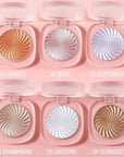 Cream Highlighter Makeup Palette, Glow Highlighters Makeup Powder,