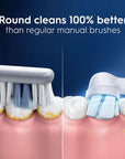 Oral-B iO Series Gentle Care Electric Toothbrush Replacement Brush Heads for an Oral-B Electric Toothbrush, 4 Count, White