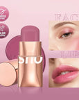 Cream Blush Stick for Cheeks Makeup,Waterproof Blush Face