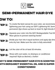 Good Dye Young Semi-Permanent Hair Color, Vegan and Cruelty-Free Green Hair Dye, Last up to 24 Washes, Non-Damaging Conditioning Hair Color (5FL OZ, Move Mountains)