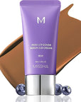 MISSHA M PERFECT COVER SERUM BB CREAM No.41 Medium Tan- Tan/Deep with Warm Undertone, BB Cream by Cardi B Pick, Skin Tint, Tinted Moisturizer, Skin Care Foundation Makeup, Korean Makeup,1.18 Fl oz