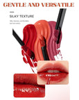 4 Colors Hydrating Glossy Liquid Lipstick Set, Moisturizing Shiny Tinted Lip Gloss, Nourishing Long Lasting Lip Stain Lip Blam for Girls And Women Makeup
